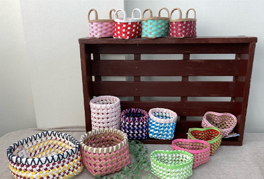 ステップあっぷ西江井島の作業風景