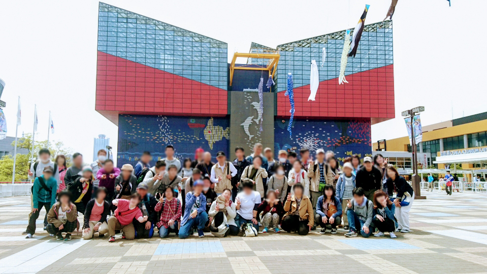 ステップあっぷ西江井島の作業風景